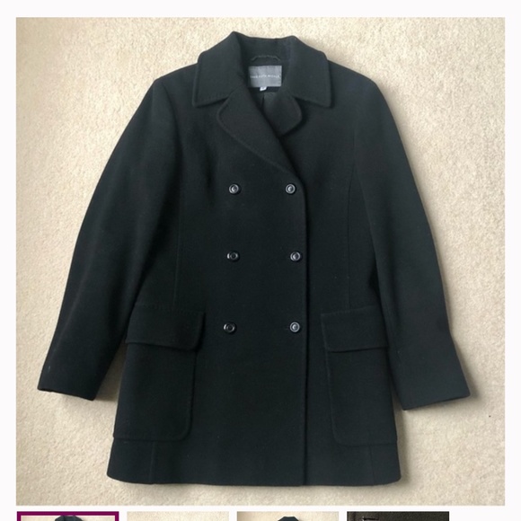 Reposhing Beautiful Saks Fifth Avenue Wool/Cashmere Coat - Picture 1 of 4